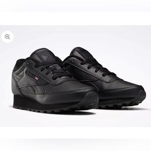 Reebok Women’s Classic Renaissance Black Sneakers - Size 11 Wide